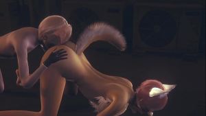 Furry Yaoi – Fox gives blowjob to boy then gives him Annalingus – Anime Manga Japanese Asian Game Porn Gay