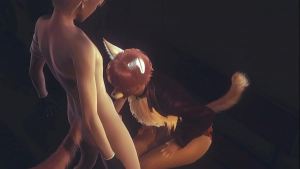 Furry Yaoi – Fox x Boy Hard Sex in a Alley [Handjob, blowjob, 69, anal, bareback creampie] – Japanese Asian Manga anime game porn gay