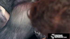 Muscly Villian Punches Hero’s Hole – Archer Croft, Zac Snow – FistingInferno