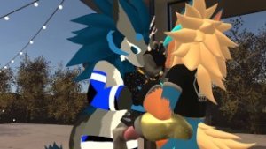 Small wicker beast gets double penetrated by big wickers