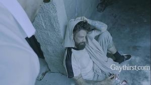 Weirdo Picks Up A Homeless Man To Clean Up & Fuck  – Roman Todd, Alpha Wolfe