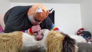 Slutty Fox Can’t Handle My Load