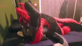 Spike the Sergal Breeds Paradox Murrsuits @SucarioAD