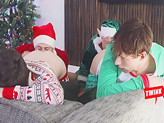 Christmas Gets Better After We Swap Stepsons 8 Min With Gay Porn, Nicholas Ryder And Danny Shine