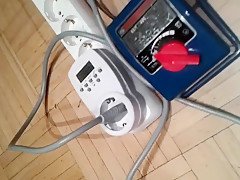 Electric Torture cock to ass cbt
