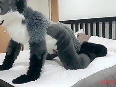 Felix Pounces Martini (Fursuit Sex)