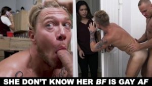 GAYWIRE – Strip Poker With My Girlfriend And Special Friend