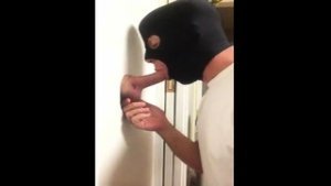 Glory Hole Blowjob Action