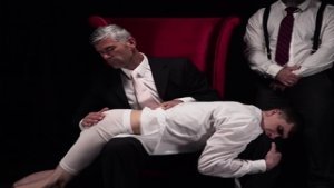 MasonicBoys Marcus Ryan spanked in front of pervy holy men