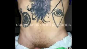 Muscular Brunette Uses Your Holes To Cum Before Going Out