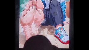Power’s feet cum tribute 3
