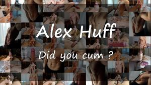 Took a lot of lube and jerked off a big dick – AlexHuff