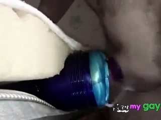 Alien Fleshlight Creampie Fuck With Hunk