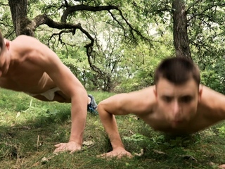 DILF puts little gay through his paces