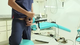 Handjob in the dentist’s office full video