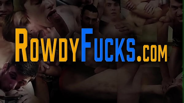Horny gay anal action after throw down