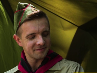 Scoutmaster fucks Ukrainian scout boy during a scout camp!