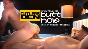 Cutler and Miguel’s Monster Cocks Breed and Wreck Nate Grimes’ Puckering Muscle Bussy at Cutlers Den