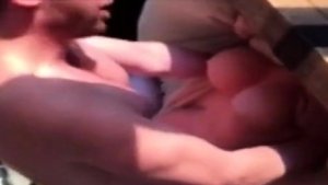 Hunk Fucks His Buddy’s Sex Toy