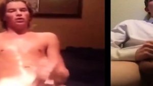 Twink Cam Fun Amateur Handjob and Cum Tribute