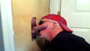 Two Buddies Get a Gloryhole Suck Off
