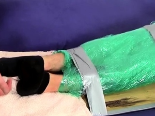 Hot gay adult scenery with bare lads enjoying foot fetish