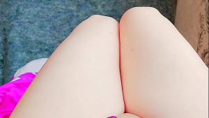 I am a Boy Crossdresser Self Spanking Cute Lady Boy Model Cosplayer