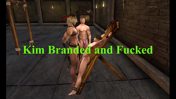 Boy branded and fucked. Part two