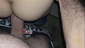 Cute Twink Get Fucked Behind the Trees After the Party