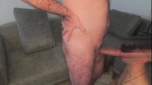 Tight Ass Moaning Chained of Mine Begging to Be Gapped Explodes My Cum