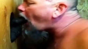 Black Glory Hole Cock