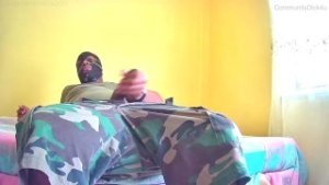 Military Guy Jerking Off Until Cum. communitydick4u 10 Minutes of Passionate Masturbation.