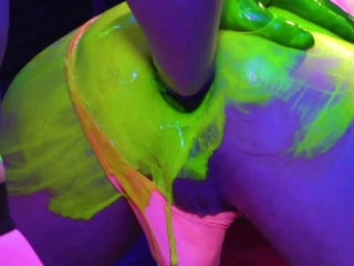 Axel Abysse Stuffs His Fist And Beads Into Lawrence Knight