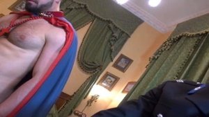 Muscled Men Indulge in A Fourway Feast