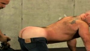 Big Man Takes Hard Rough Anal
