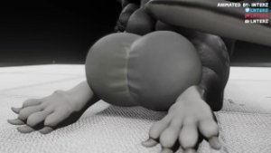 Lab Hyper Muscle Growth Animation