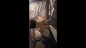 Femboy fucks ass with large dildo then cums