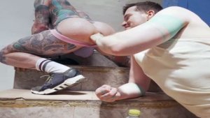 Naughty Gay Wrecks Each Other Ass