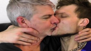 Passionate Smooching Between Two Alphas