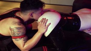 Tattooed Axel Abysse Extremely Receives Wild Anal Fisting