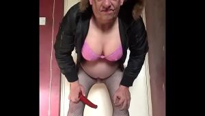bisexual crossdressing gay mark wright wants you to fuck him with a real cock so he can have ass to mouth on it like he is doing to this dildo cock