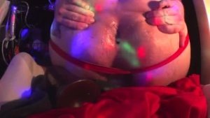 KinkKire Impales Himself on a Big Brown Dildo