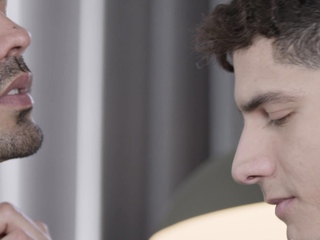 Sub gay submits to the desires of client